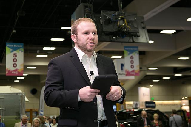 ScoutPro of Lone Tree, IA, team lead Michael Koenig, was named 2015 Farm Bureau Entrepreneur of the Year