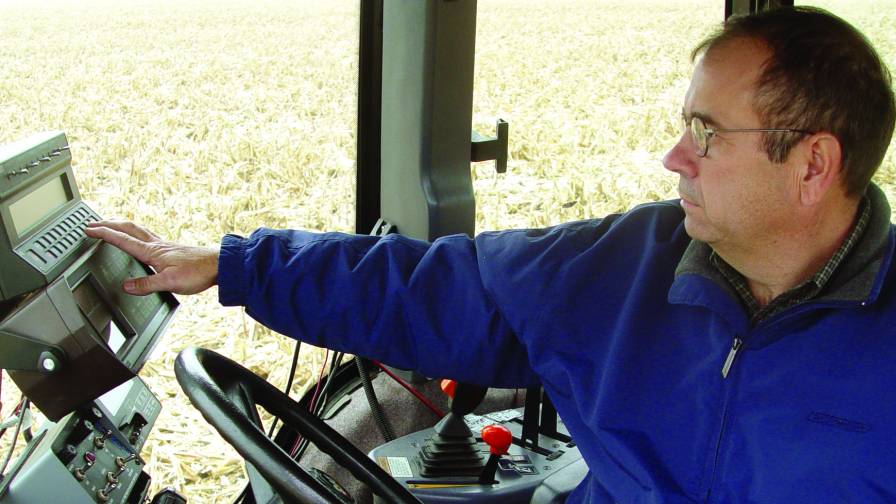 John Reifsteck in cab