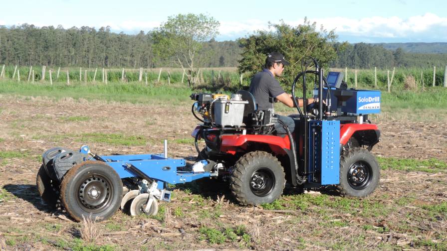 Soil sampling Brazil
