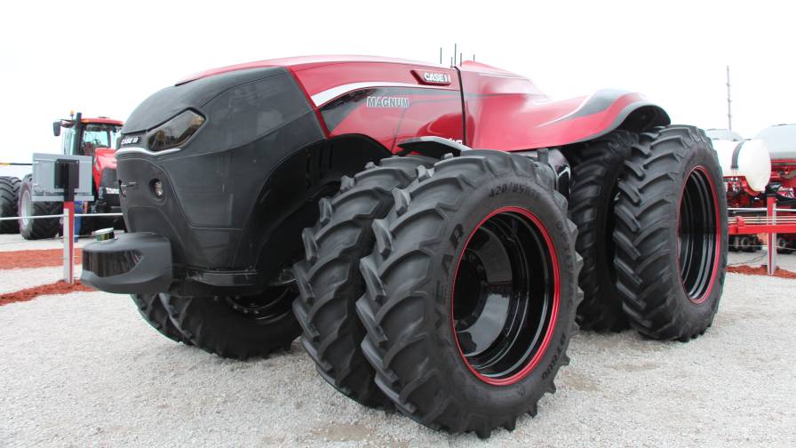 Autonomous Tractor Case Unmanned